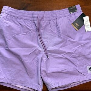 Vans Purple Athletic Shorts Lightweight Casual Fit